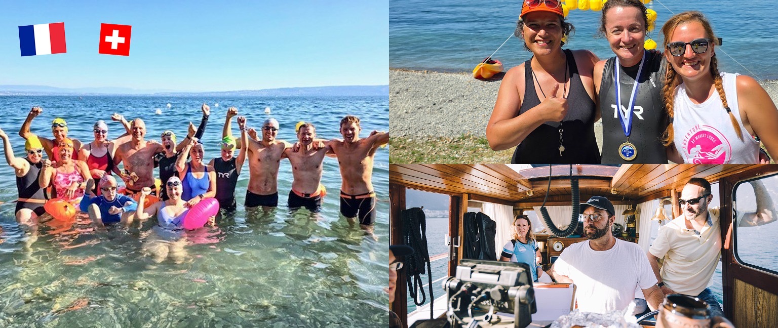 LGSA committee and Lake Geneva swimming community